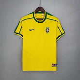 Brazil 1998 home Football kit - Footyb